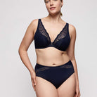 PrimaDonna Salerno plunge BH, blå - 0163532 - MID - Midnight Blue