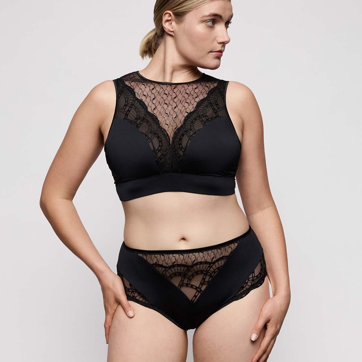 PrimaDonna Naica maxi trusse, sort - 0563591 - ZWA - Black