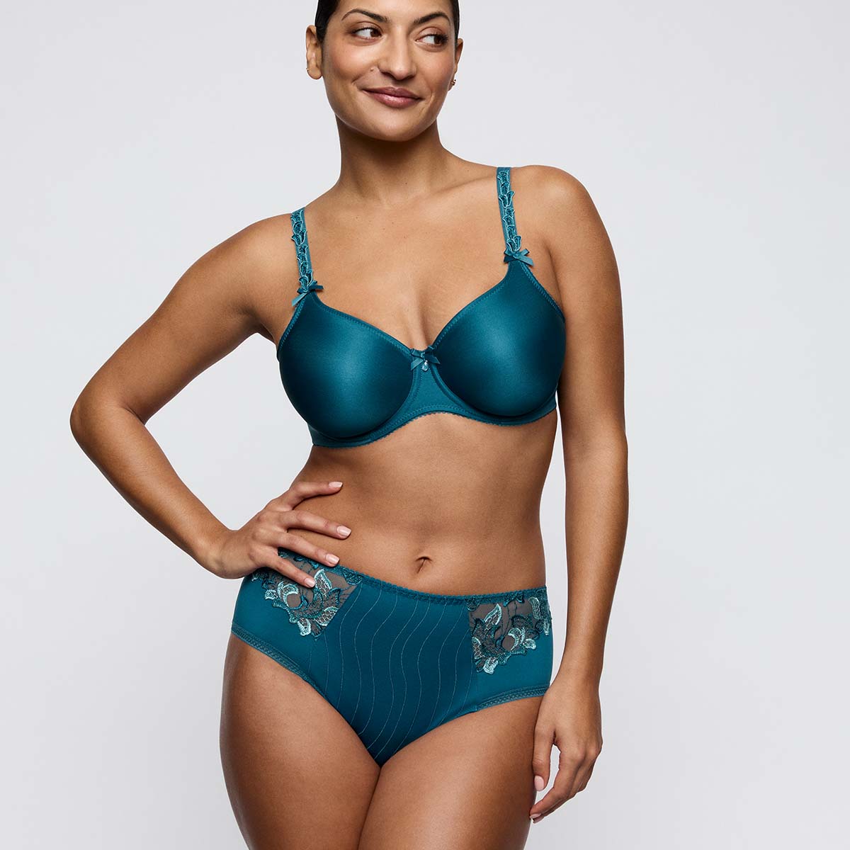 PrimaDonna Deauville full-cup BH, blå - 0261818 - PEA - Peacock