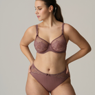 PrimaDonna Madison BH med bøjle, lilla - 0262127 - SAT - Satin Taupe