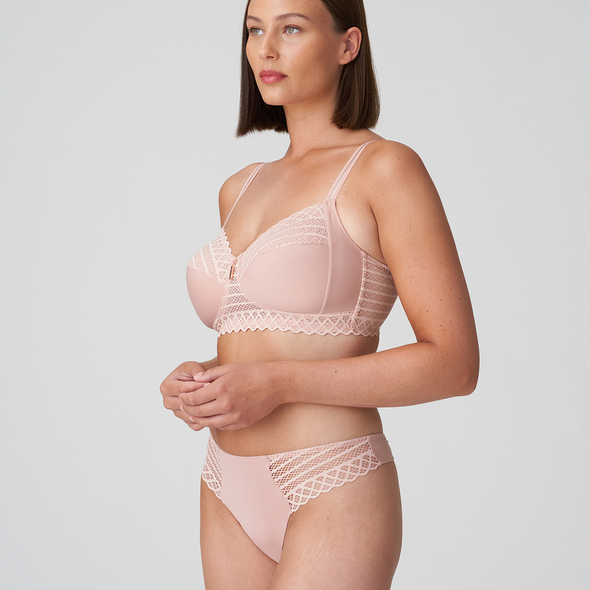 PrimaDonna Twist East End g-streng, lyserød - 0641930 - PWD - Powder Rose