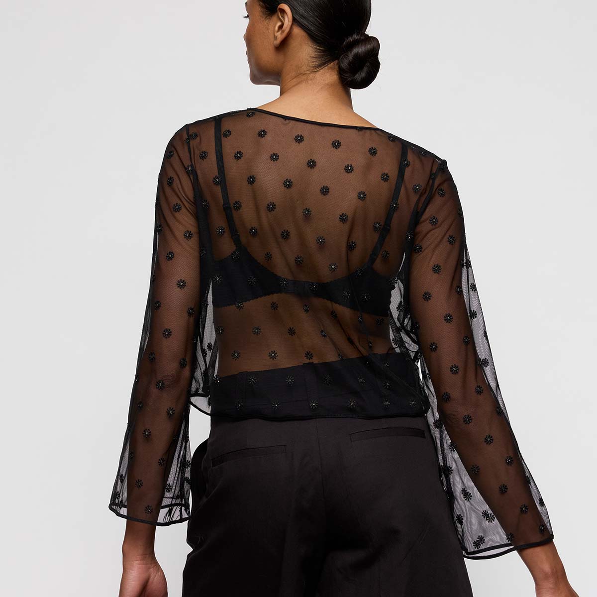 Marie Jo Daisy top, sort - 0803029 - ZWA - Black