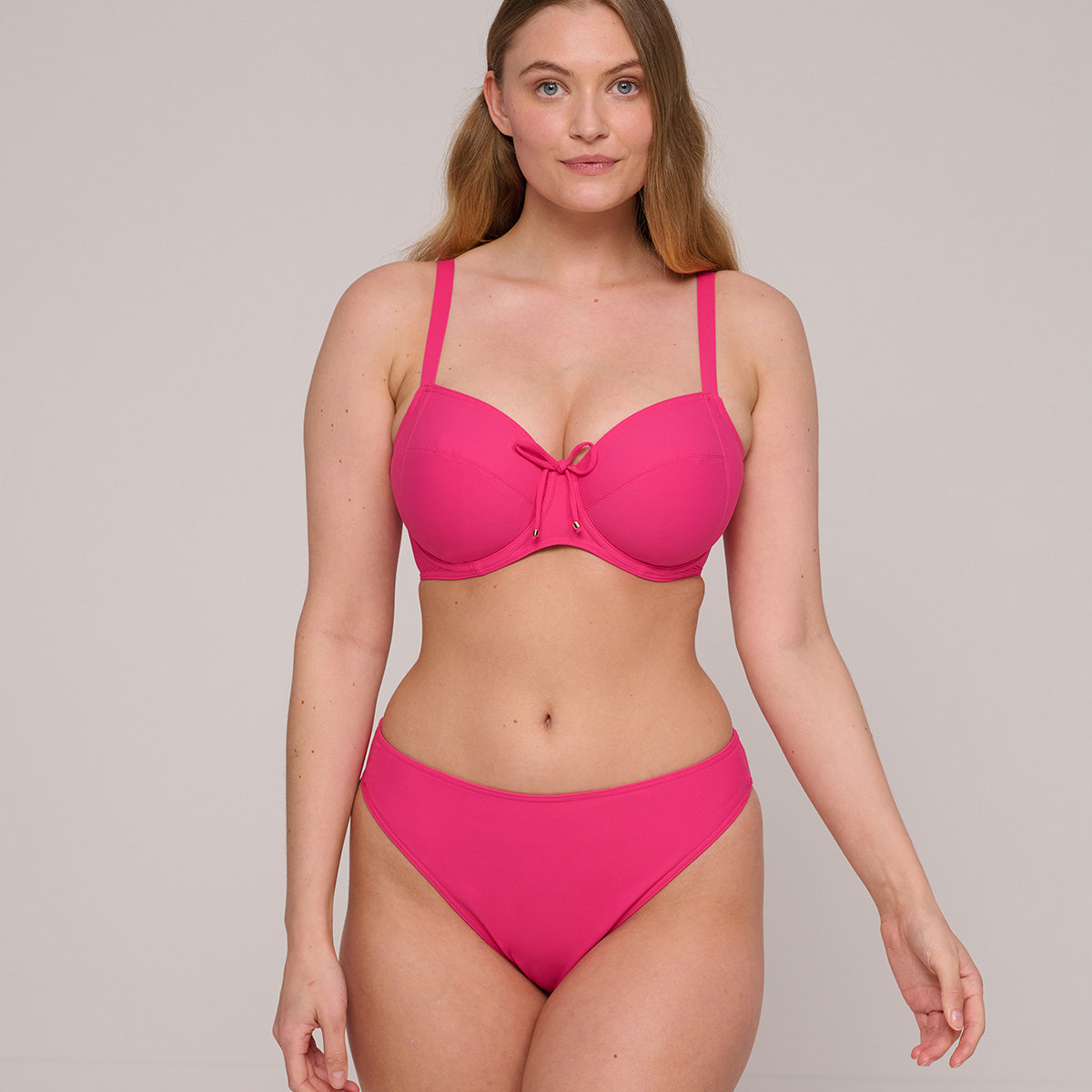 PrimaDonna Aswan bikini top med bøjle, pink - 4012410 - DRF - Dragon Fruit