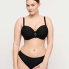 PrimaDonna Delray bikini top med bøjle, sort - 4013616 - ZWA - Black