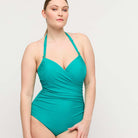 PrimaDonna Delray badedragt med bøjle, grøn - 4013634 - STU - Sea Turtle
