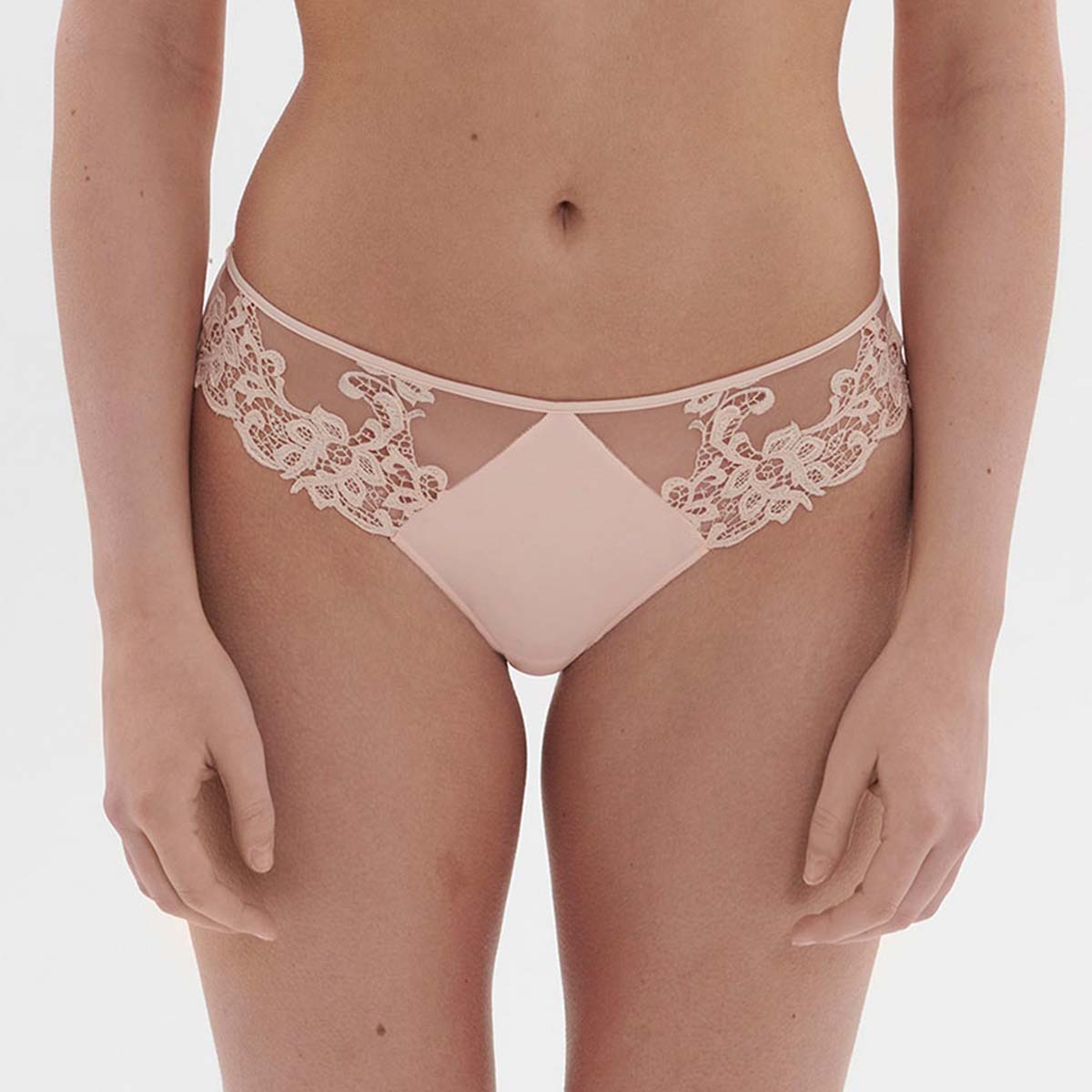 Simone Pérèle Saga tai trusse, lyserød - 15C720 - 448 - Pink Nude