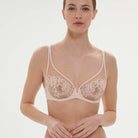 Simone Pérèle Saga BH med bøjle, lyserød - 15C319 - 448 - Pink Nude