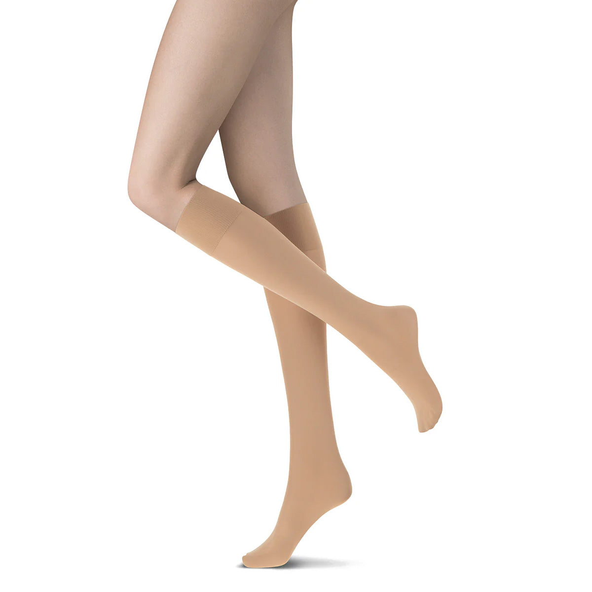 Oroblu Jeune 20 Denier knæstrømper, beige - 514321 - 423 - Suntouch