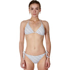 Calvin Klein bikinitrusse, hvid - w01041 - 0LA - Diagonal Logo
