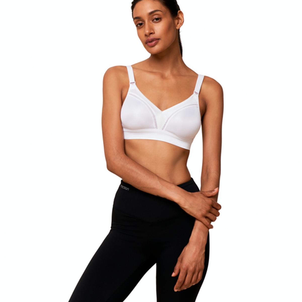 Triumph Triaction Workout N sports BH, hvid - 10006486 - 0003 - White